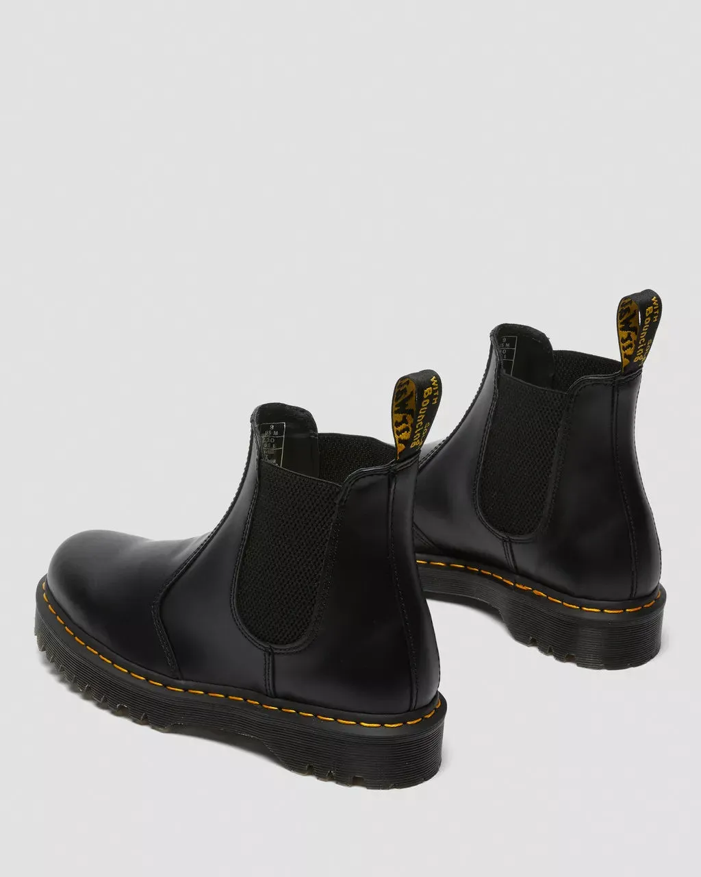 2976 Bex Smooth Leather Chelsea Boots - Black Smooth
