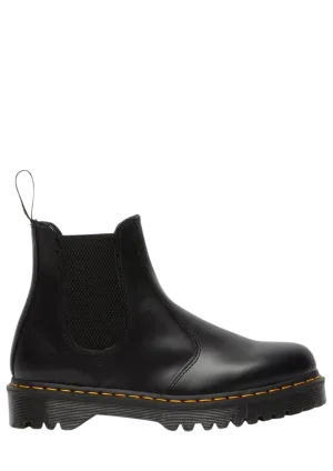 2976 Bex Smooth Leather Chelsea Boots - Black Smooth