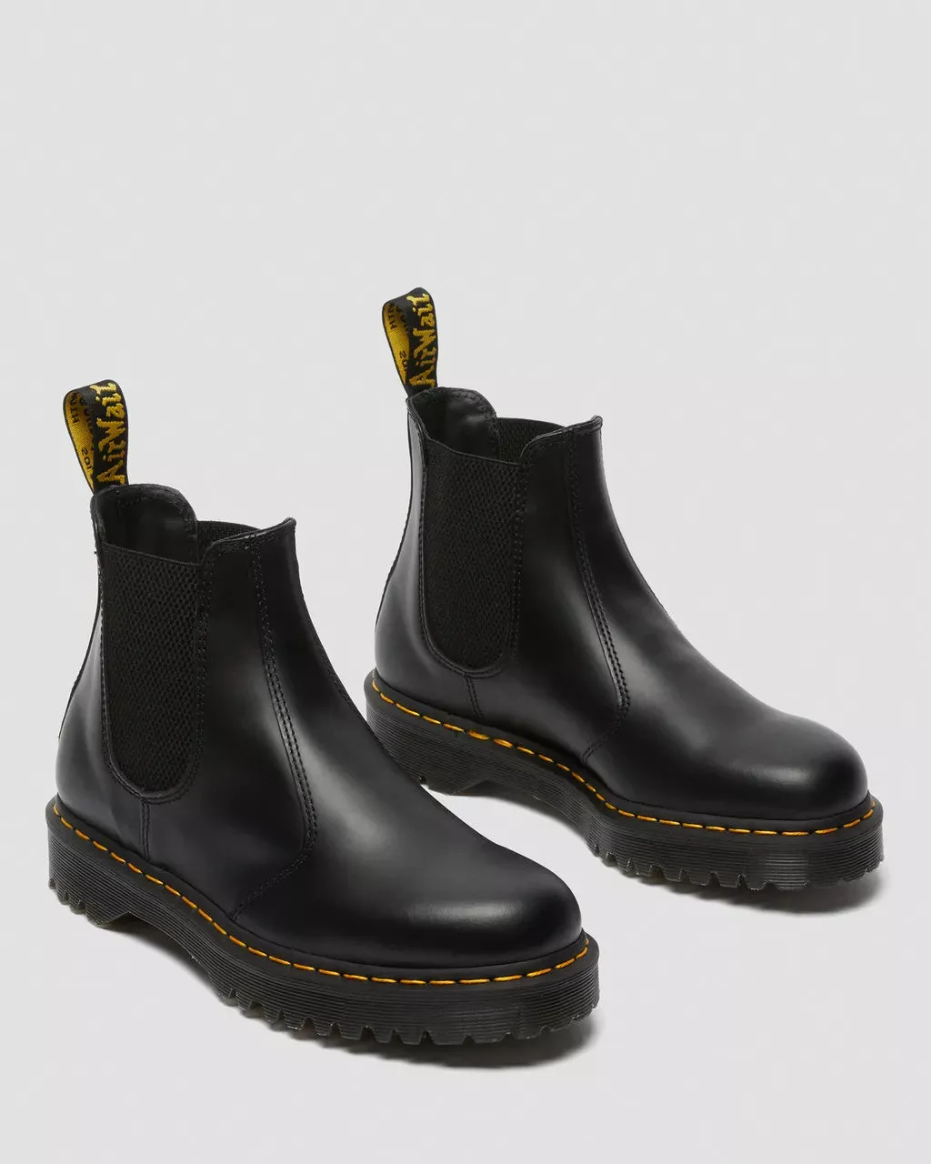 2976 Bex Smooth Leather Chelsea Boots - Black Smooth