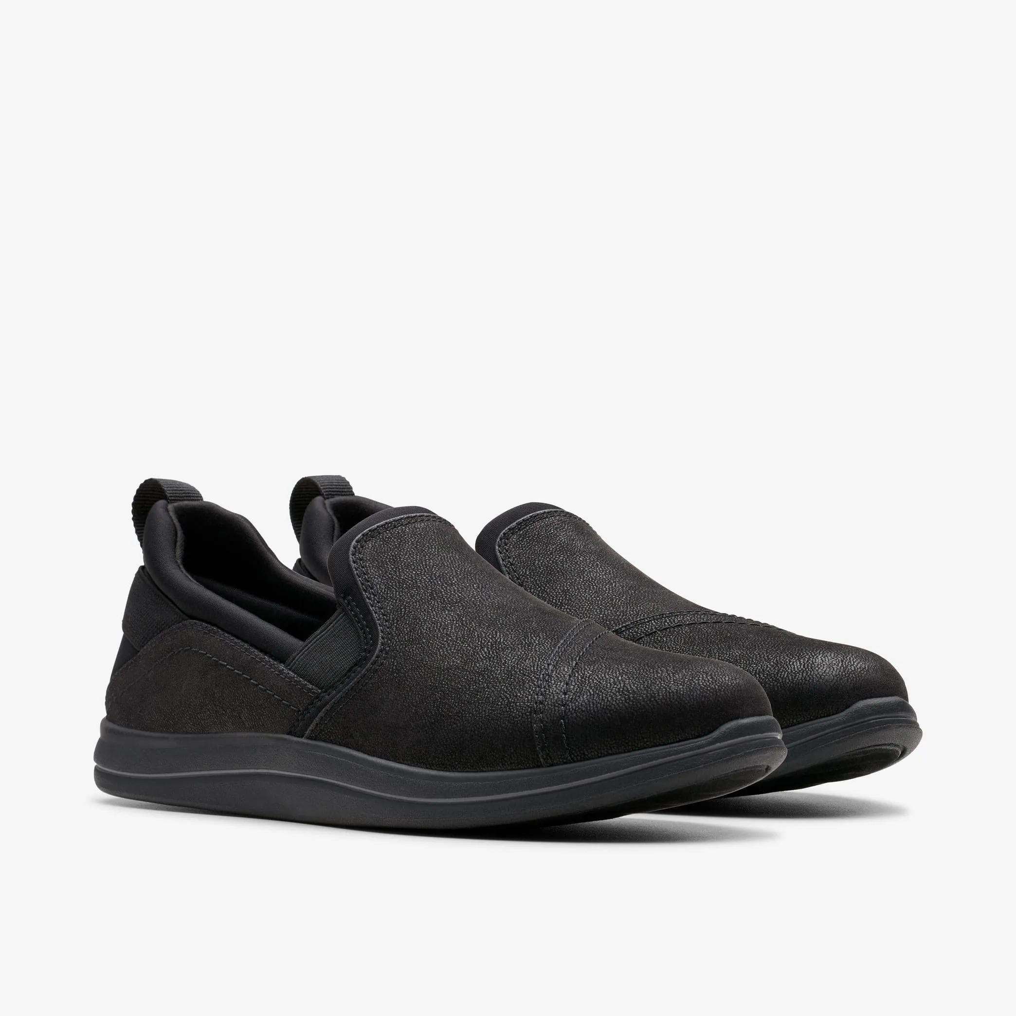Clarks Women's Breeze Dawn Shoes- Black