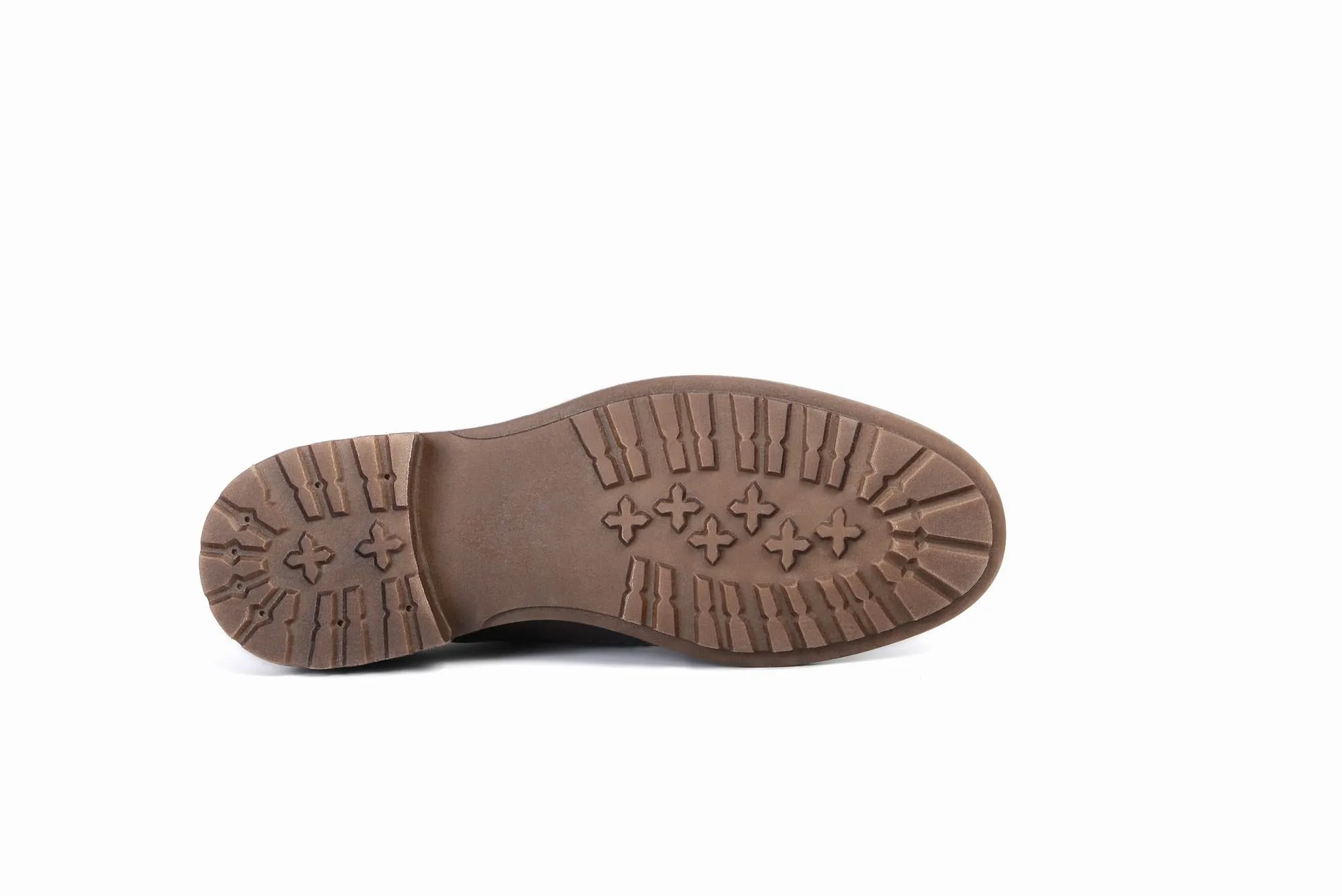 FOOT FEDERATION DERBY WINGTIP MENS SHOE BROWN