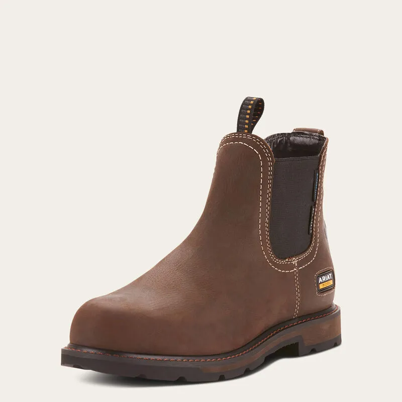 Groundbreaker Chelsea Waterproof Steel Toe Work Boot Style No. 10024983