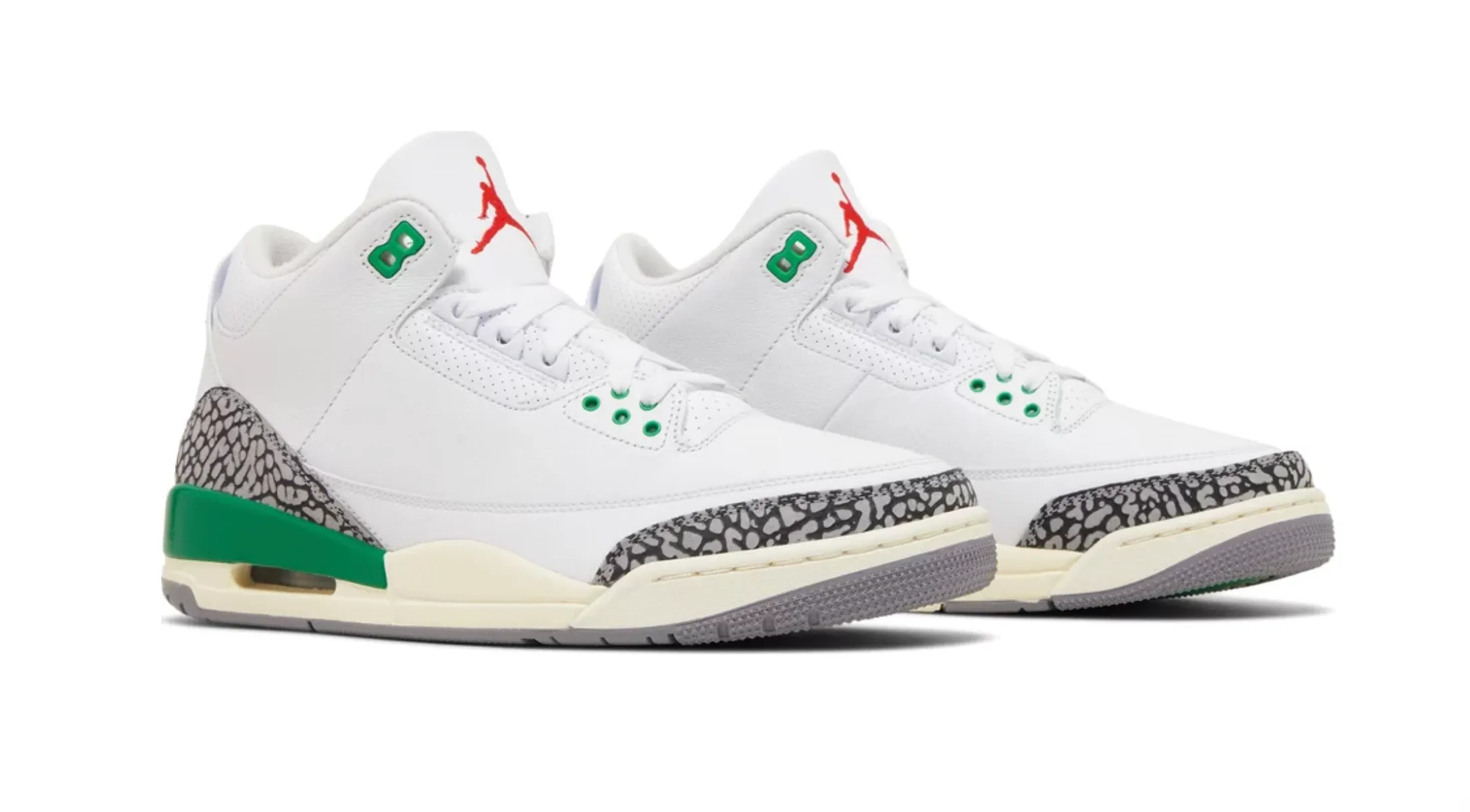JORDAN 3 RETRO LUCKY GREEN (W)