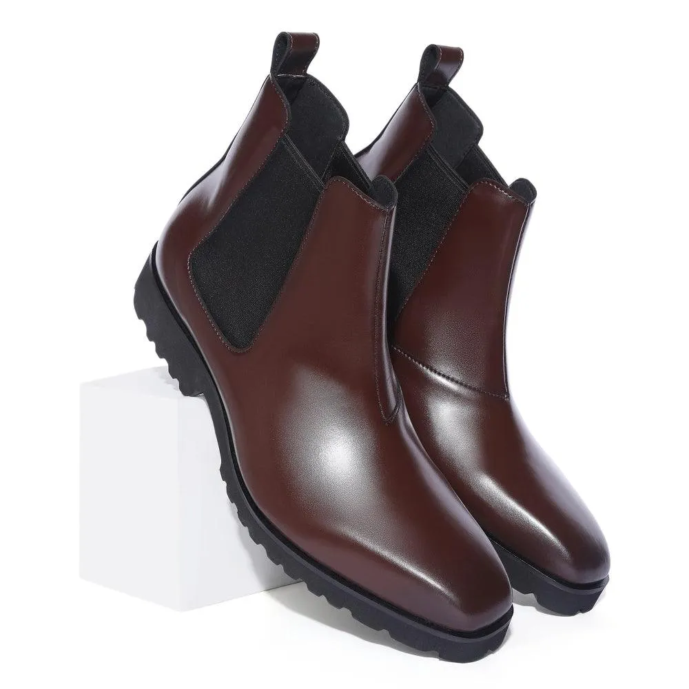 Marcos Featherlite - Dark Tan Chelsea Boots
