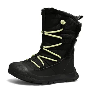 Plush Lace Up Snow Boots