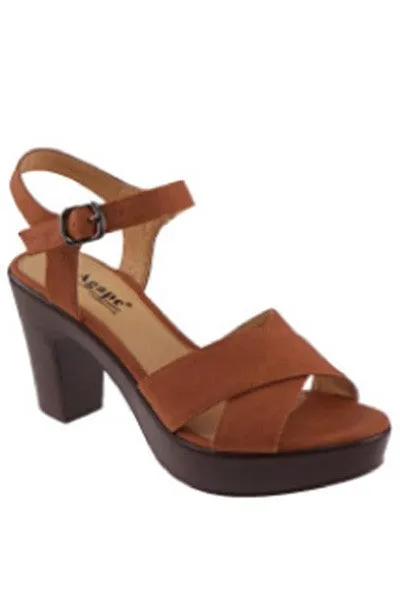 Sophia Brown Strap Sandals