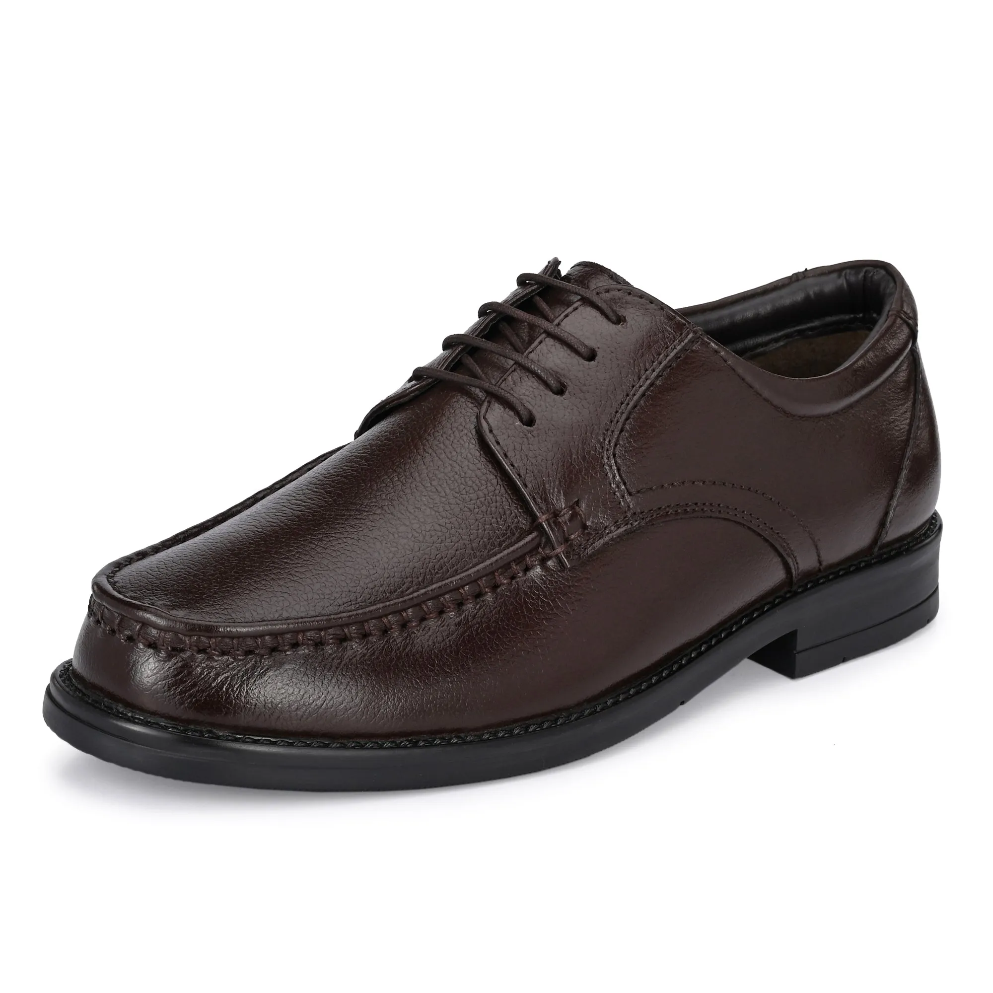 Suave Full Grain Leather Derby Trumock Lace Ups