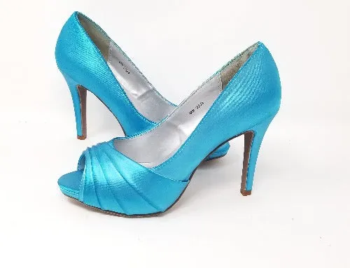 Turquoise Blue Wedding Shoes - Turquoise Blue Bridesmaids Shoes